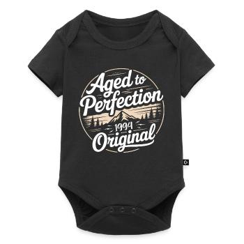 Vintage 1994 Born Retro Original 1994 - Baby Premium short-sleeve bodysuit - black - Front