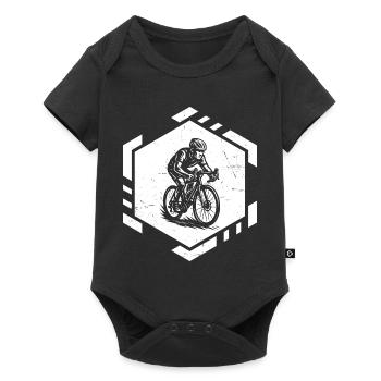J'adore les vélos de route, super design pour les vélos de course ! - Body à manches courtes Premium Bébé - noir - Devant