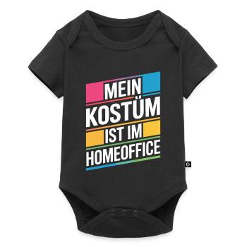 Costume is in the home office carnival carnival office - Baby Premium short-sleeve bodysuit - black - Front