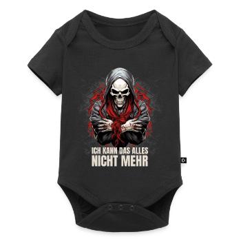 Je ne peux plus faire tout ça - Body à manches courtes Premium Bébé - noir - Devant
