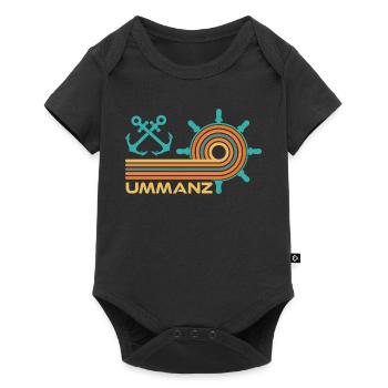 Baltic Sea Holiday ISLAND UMMANZ Fun - Baby Premium short-sleeve bodysuit - black - Front