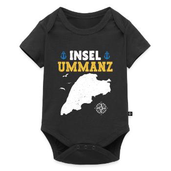 Baltic Sea Holiday ISLAND UMMANZ Fun - Baby Premium short-sleeve bodysuit - black - Front