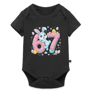 67 Easter - Baby Premium short-sleeve bodysuit - black - Front