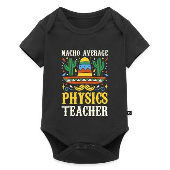 Nacho Professeur moyen de physique - Body à manches courtes Premium Bébé - noir - Devant