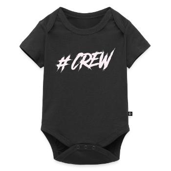 #CREW Graffiti - Body à manches courtes Premium Bébé - noir - Devant
