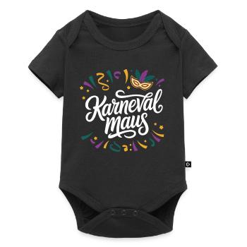 Carnival Mouse - Baby Premium short-sleeve bodysuit - black - Front