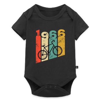 Millésime 1966 - Body à manches courtes Premium Bébé - noir - Devant