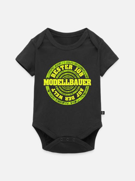Geschenk für Modellbauer - Baby Premium Kurzarmbody - Schwarz