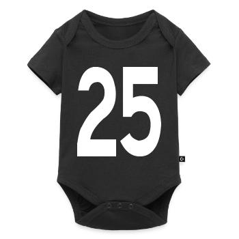 Friendly Beginnings 25 - Baby Premium short-sleeve bodysuit - black - Front