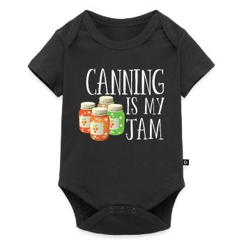 Canning Is My Jam - Baby Premium short-sleeve bodysuit - black - Front