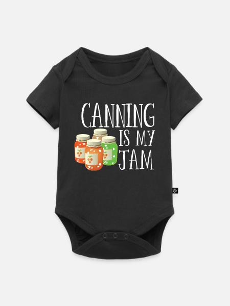 Einkochen ist mein Ding - Baby Premium Kurzarmbody - Schwarz