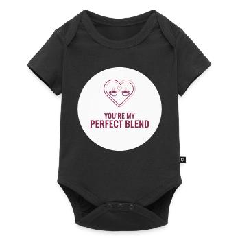 You're My Perfect Blend – Loving - Baby Premium short-sleeve bodysuit - black - Front