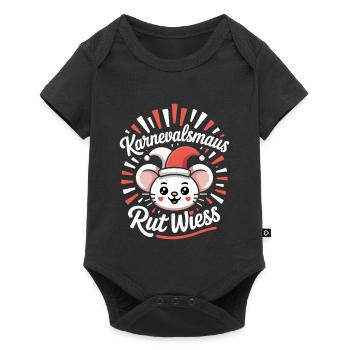 Carnival Mouse Rut Wiess Cologne Cologne Cologne Carnival Mouse - Baby Premium short-sleeve bodysuit - black - Front