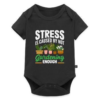 Plant Lovers Gardening Gardeners Plants - Baby Premium short-sleeve bodysuit - black - Front