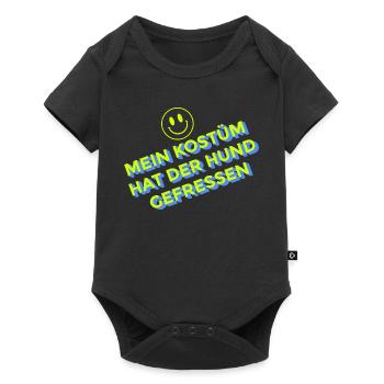 My costume was eaten by the dog – Funny Fasc - Baby Premium short-sleeve bodysuit - black - Front