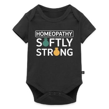 Équipement certifié de spécialiste clinique micro-dose - Body à manches courtes Premium Bébé - noir - Devant