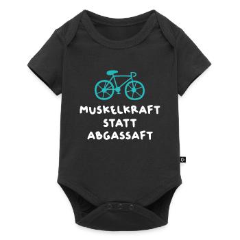 Cyclisme Cyclisme Expressions sympas Environnement Vélo de sport Vélo de route - Body à manches courtes Premium Bébé - noir - Devant