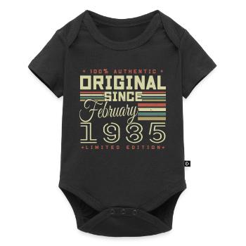 Génial Depuis Février 1985 - Body à manches courtes Premium Bébé - noir - Devant