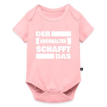 Comptable - Body à manches courtes Premium Bébé - rose - Devant