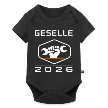 Don de formation réussi pour un compagnon de formation 2026 - Body à manches courtes Premium Bébé - noir - Devant