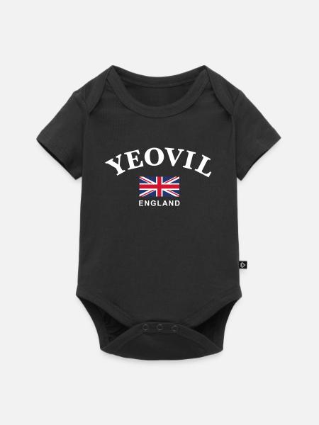 Yeovil, England - Baby Premium Kurzarmbody - Schwarz