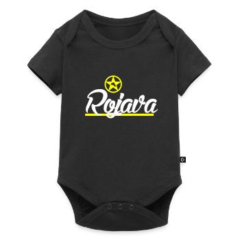 Rojava kurd - Baby Premium Kurzarmbody - Schwarz - Vorne