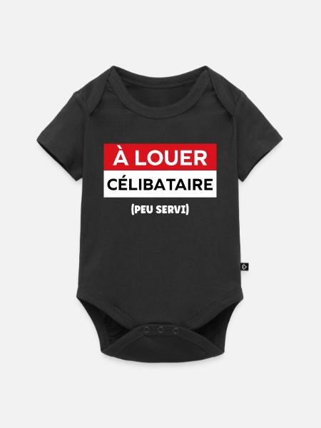Junggeselle - Baby Premium Kurzarmbody - Schwarz