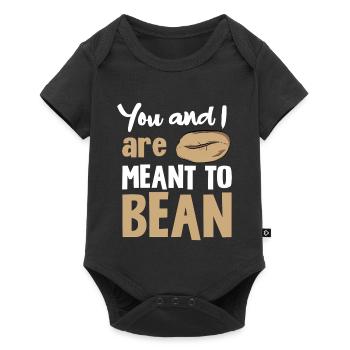 Toi et moi : Dicton de Bean - Body à manches courtes Premium Bébé - noir - Devant