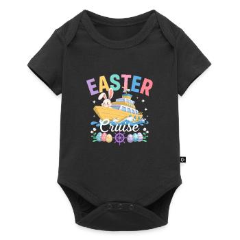Easter Cruise Holiday Quote - Baby Premium short-sleeve bodysuit - black - Front