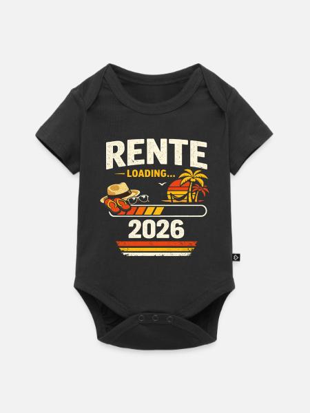 rente loading 2026 - Baby Premium Kurzarmbody - Schwarz