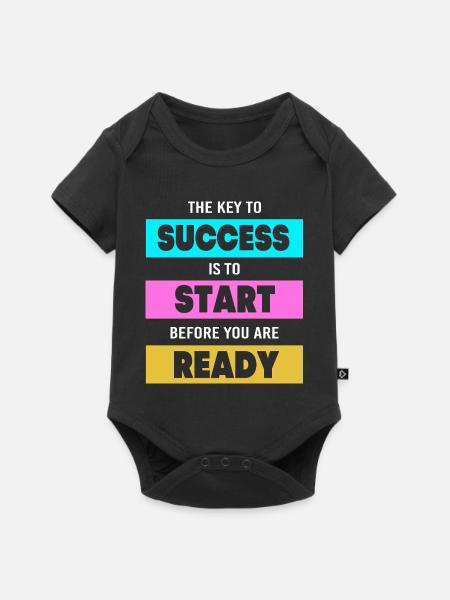 Unternehmer Workaholic - Baby Premium Kurzarmbody - Schwarz