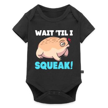Desert Rain Frog Frosch - Baby Premium short-sleeve bodysuit - black - Front