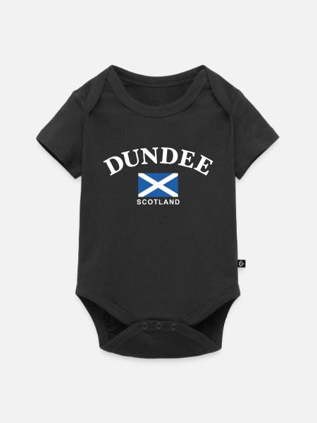 Dundee, Schottland - Baby Premium Kurzarmbody - Schwarz