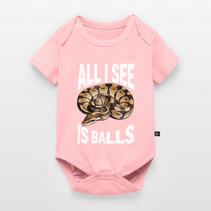 Python roi Serpents Amateurs de terrarium Python Body à manches courtes Premium Bébé