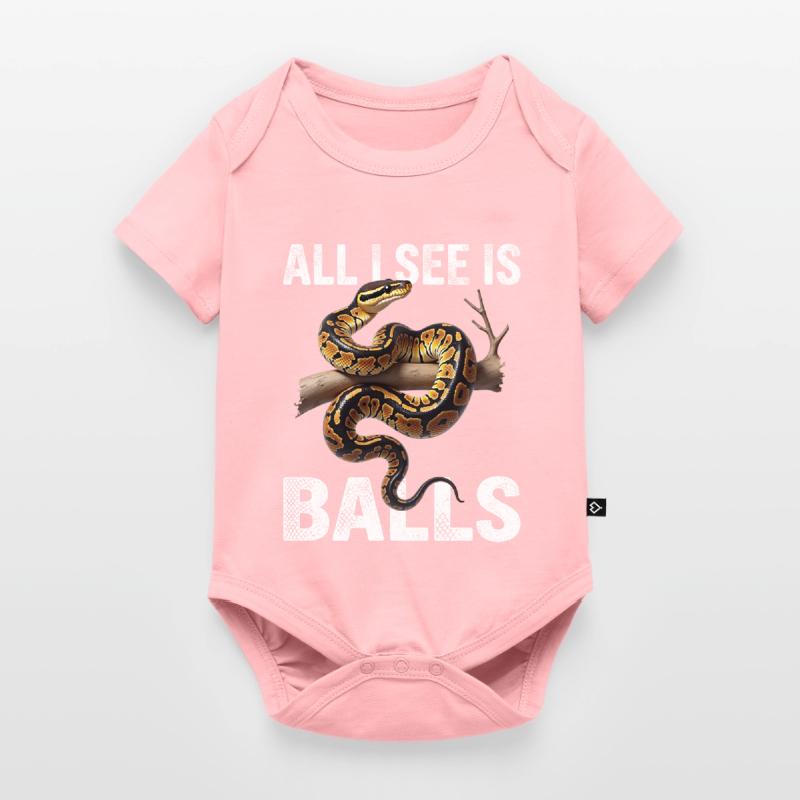 King Python Snakes Lover Terrarium Python Baby Premium short-sleeve bodysuit