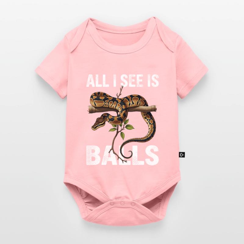 Python roi Serpents Amateurs de terrarium Python Body à manches courtes Premium Bébé