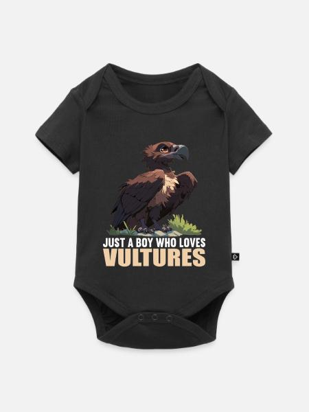 Geier - Baby Premium Kurzarmbody - Schwarz