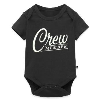 membre d’équipage - Body à manches courtes Premium Bébé - noir - Devant