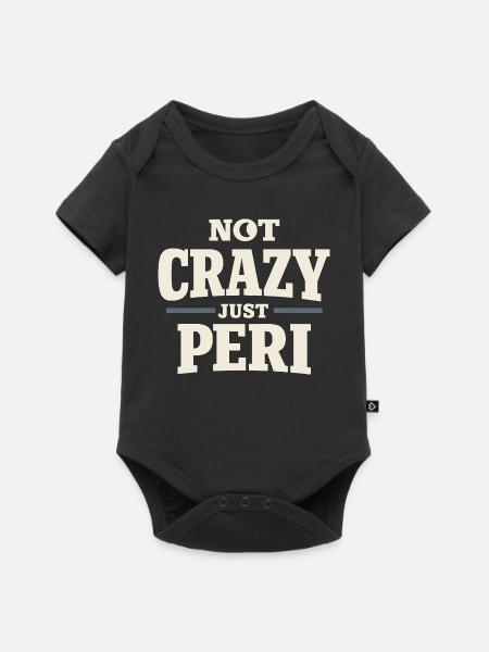 Perimenopause Humor Perimenopause - Baby Premium Kurzarmbody - Schwarz