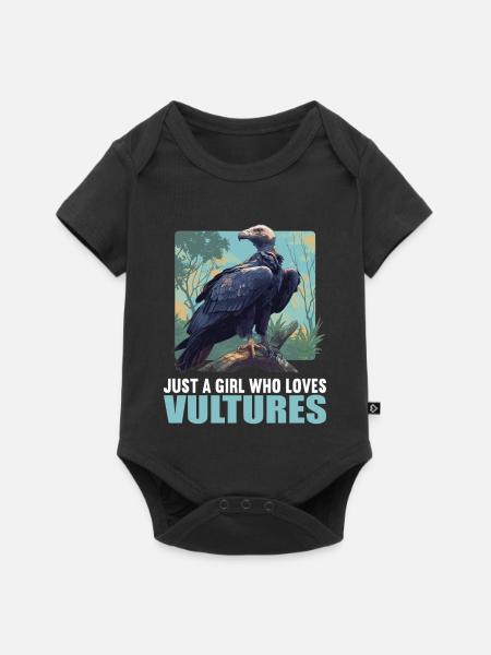 Geier - Baby Premium Kurzarmbody - Schwarz