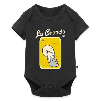 Slippers funny - Baby Premium short-sleeve bodysuit - black - Front