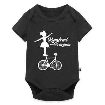 Cyclisme artistique, cyclisme artistique, vélo en salle - Body à manches courtes Premium Bébé - noir - Devant