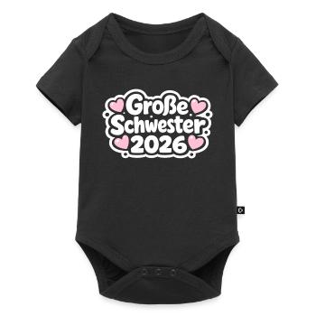 Big sister no longer an only child in 2026 - Baby Premium short-sleeve bodysuit - black - Front