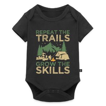 Chef scout Repeat The Trails Scout - Body à manches courtes Premium Bébé - noir - Devant
