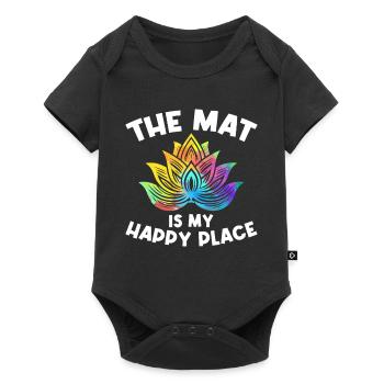 Yoga Meditation Training Yoga Lover Yoga Class - Baby Premium short-sleeve bodysuit - black - Front