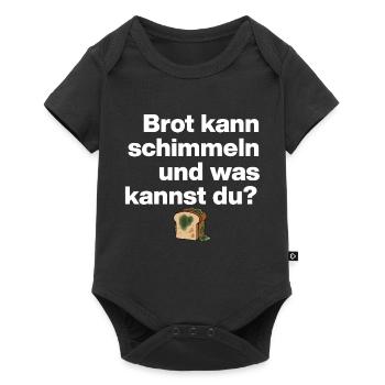 MOISISSURE DE PAIN ET TOI ? CADEAU SARCASME DRÔLE - Body à manches courtes Premium Bébé - noir - Devant