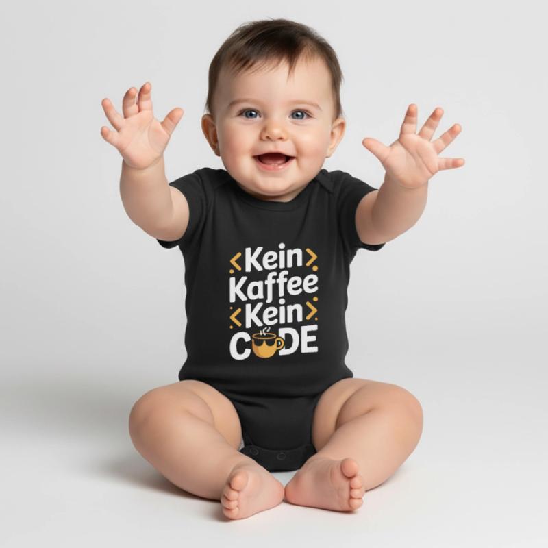 No Coffee No Code Programmer Computer Scientist Baby Premium short-sleeve bodysuit