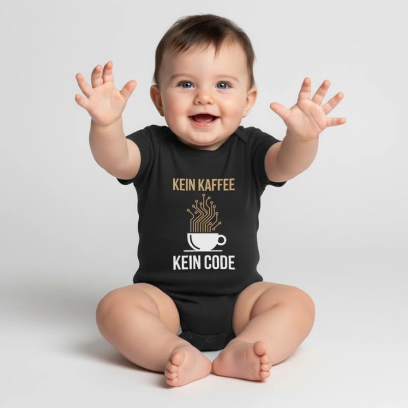 No Coffee No Code Programmeur Informaticien Body à manches courtes Premium Bébé