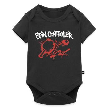Spin Controller Graffiti - Baby Premium Kurzarmbody - Schwarz - Vorne