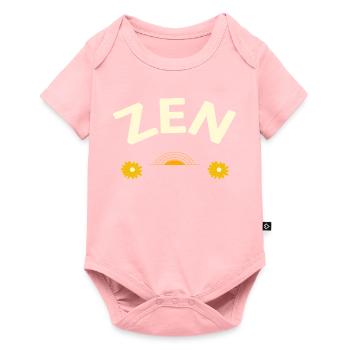ZEN - Body à manches courtes Premium Bébé - rose - Devant